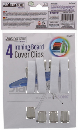 Ironing board cover fasteners - board,