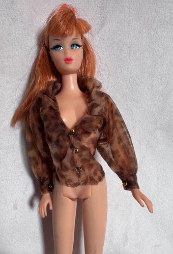 Semi sheer animal - print, nylon