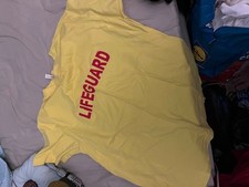 small lifeguard tee shirt new