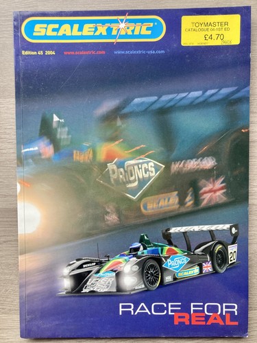 Scalextric 2004 catalogue 45th - scalextric,