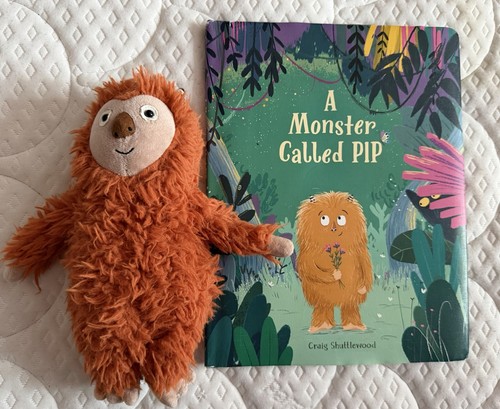 Jellycat monster called - a,