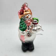 Vintage dept snowman with - 56,
