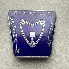 MCC Motorcycle Club Rally Badge.