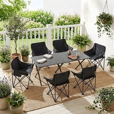 Folding camping table - folding,