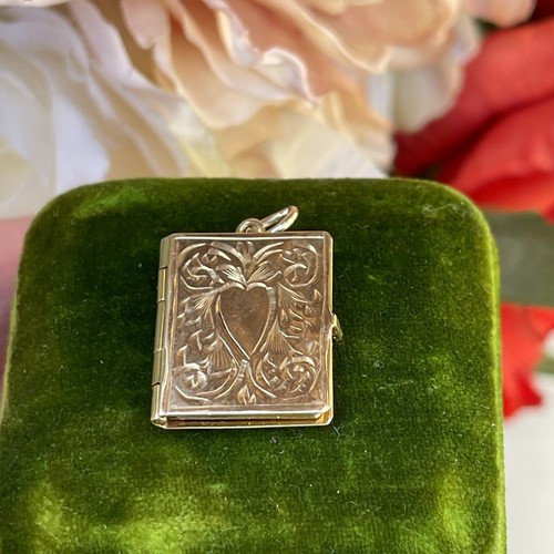 Vintage 9ct gold - vintage, book