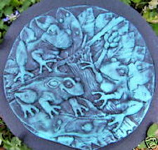 Frog stepping stone mold