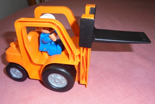 Lego duplo forklift and - lego,