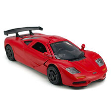 1:36 Scale McLaren F1 Model Car Diecast Toy Cars 2 Doors Open Pull Back Red