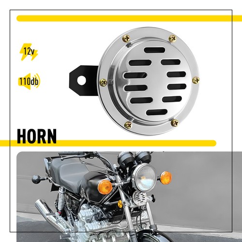 Chrome motorcycle horn classic - chrome,
