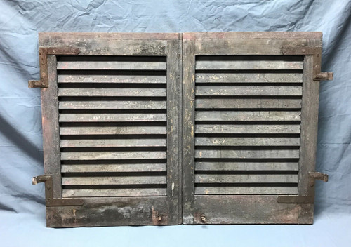 Pair vintage shabby antique - pair,