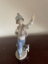 Lladro Child Boy With Guitar #6015