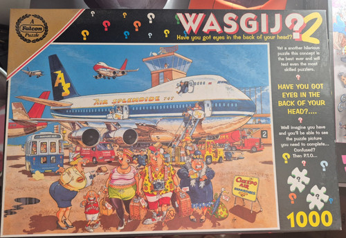 Wasgij happy holidays - "happy, holidays!"