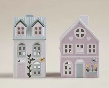 Pastel House Tea Light Candle