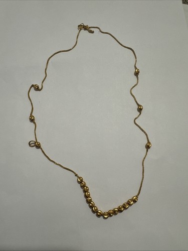 21ct gold saudi necklace - 21ct,