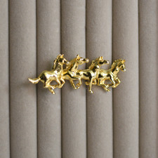 Vintage Gold Tone Running