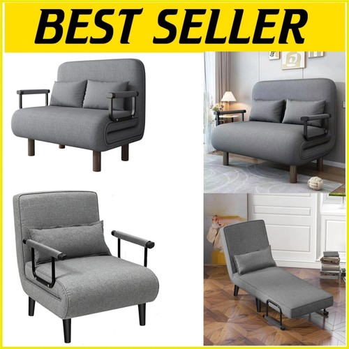 Fabric sofa bed - sofa, couch