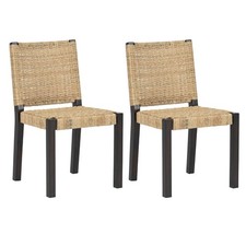 Solid Wood Rattan Backrest