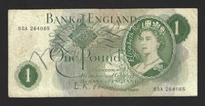 Old Bank Of England £1 One