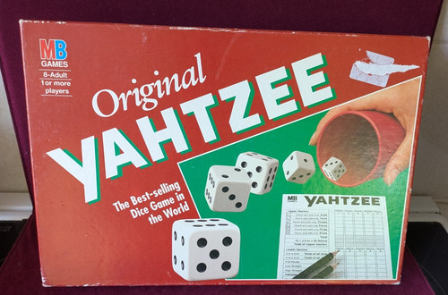 Yahtzee 1994 board game - yahtzee,
