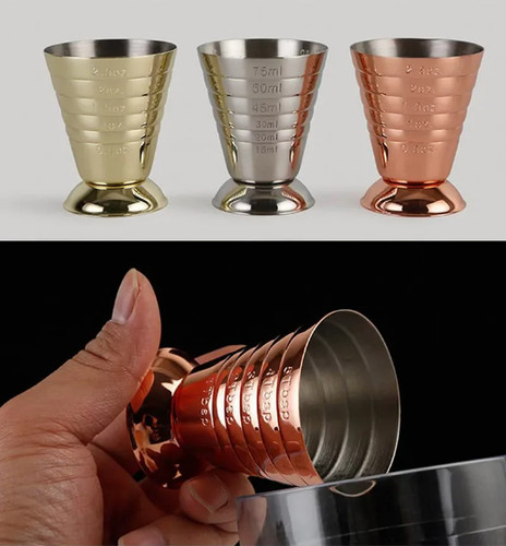 75ml single jigger shot - single, short