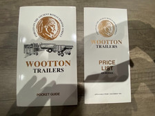 Wootton Trailers Pocket Guide & Price List Summer 1995 1994