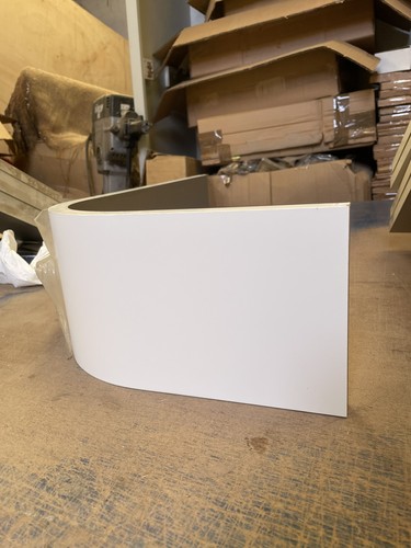 White matt external - white,