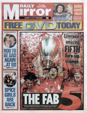 DAILY MIRROR NEWSPAPER 26 MAY