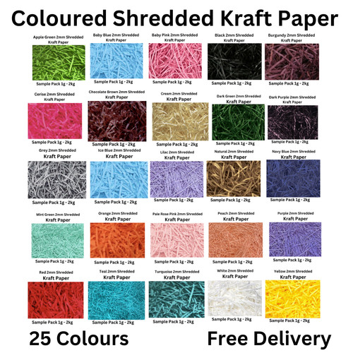 Shredded kraft paper - shredded,