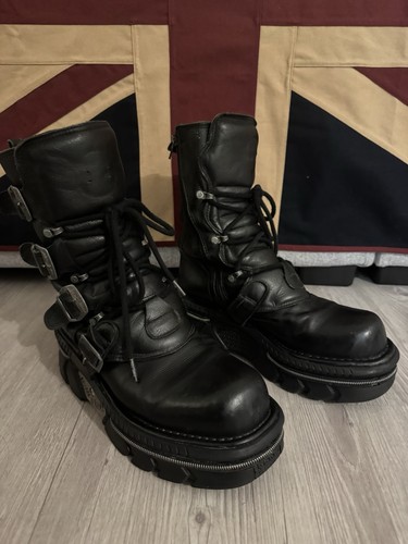 Vintage new rock boots uk7 - rock, uk7.5