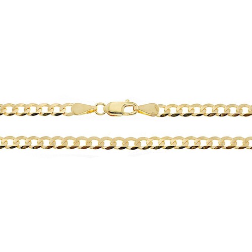 9ct yellow gold curb - 9ct,
