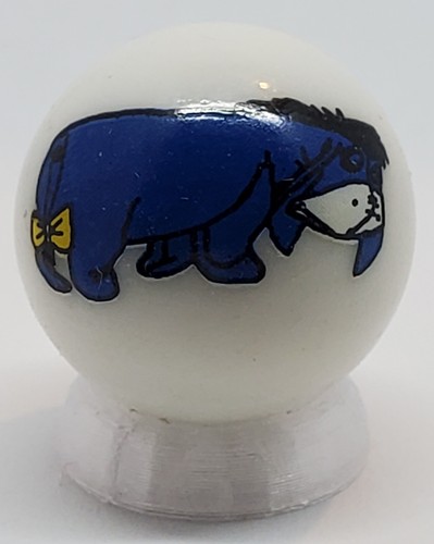 Eeyore glass logo - glass,