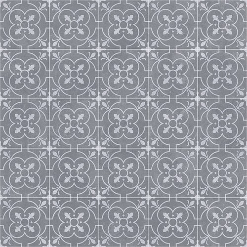 Gothic grey tile effect vinyl - gothic,