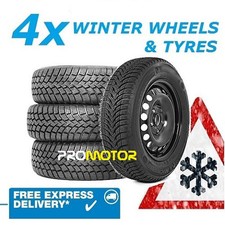 4 STEEL WHEELS & 185/60R15