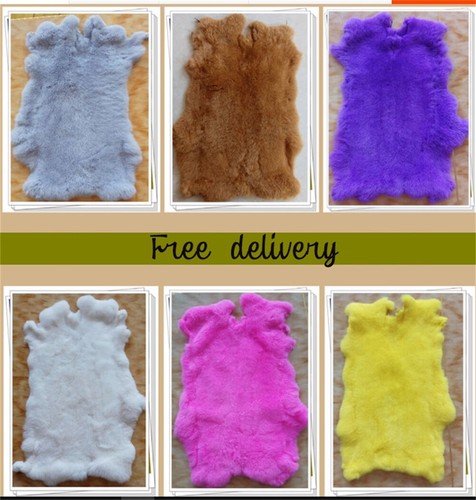 Natural genuine rabbit - rabbit, pelt