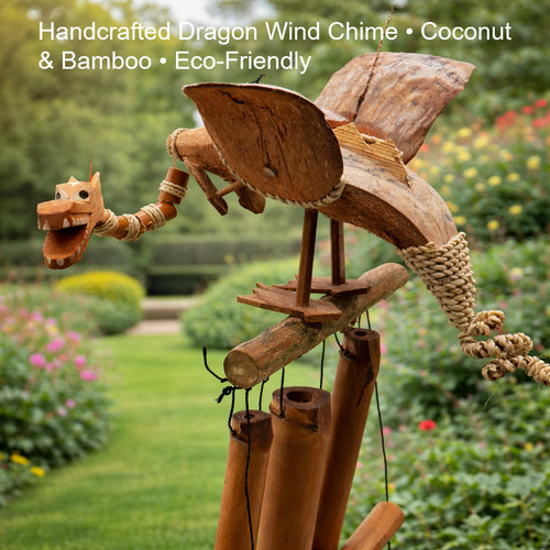 Handmade bamboo coconut wind - bamboo, &