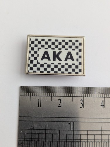 Ska aka vintage - metal, pin