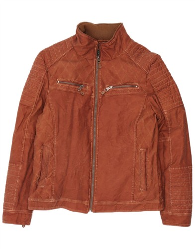 Vintage mens faux leather - faux,
