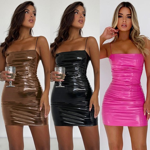Sexy women pvc leather - women's,