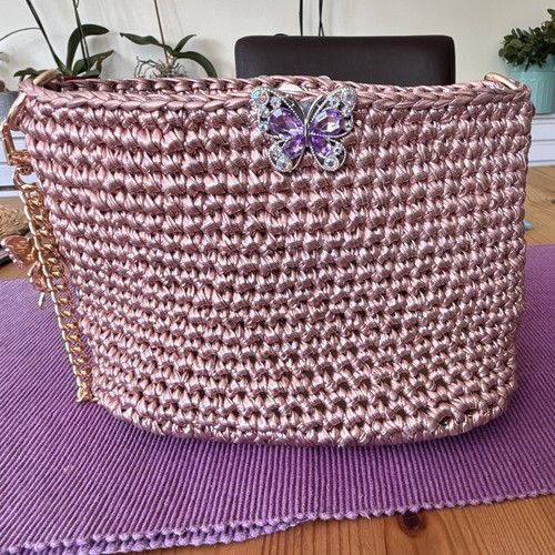 Rose metallic handmade