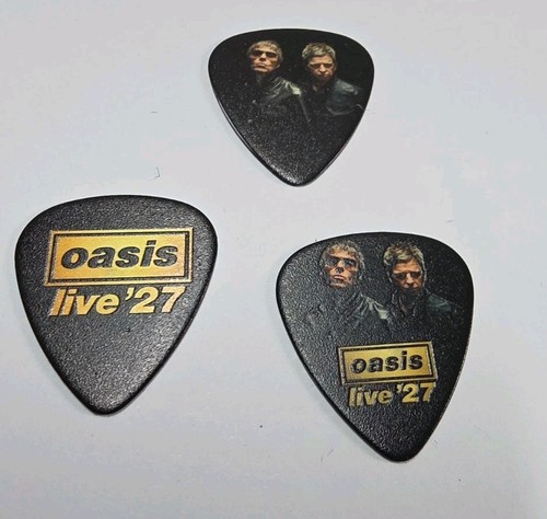 Oasis live plectrums liam - live,