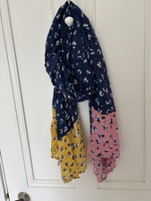 Oliver Bonas Multicoloured Animal Print  Scarf - Excellent Condition