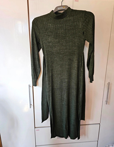 River island green ribbed - river,