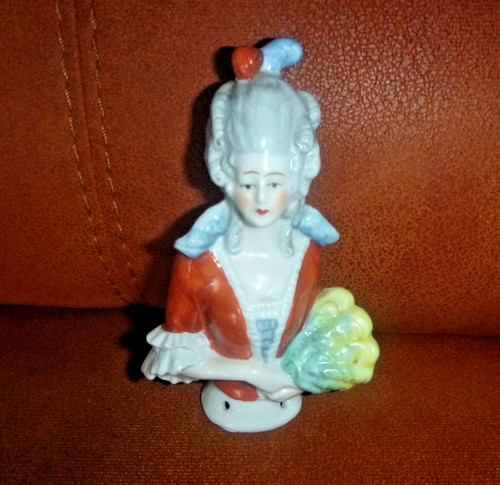 Vintage large half doll - vintage,