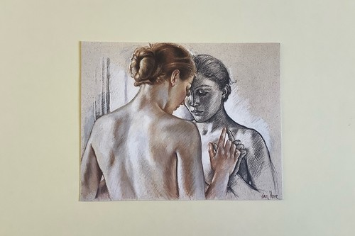 Reproduction print francine - print, by