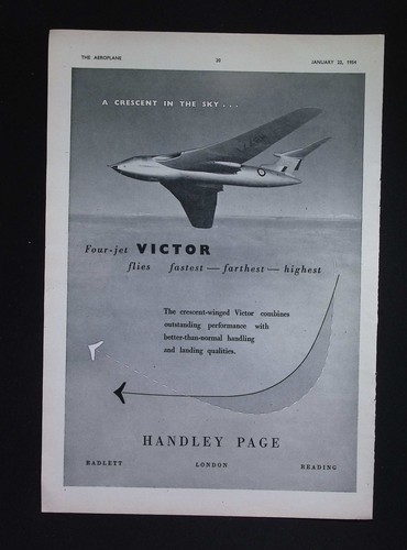 Original 1954 advert handley - 1954,