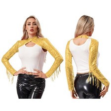 Women's Glitter Sequin Fringe