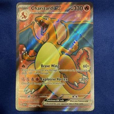 Charizard ex 183/165 Pokemon TCG Scarlet & Violet 151 Ultra Rare Full Art NM