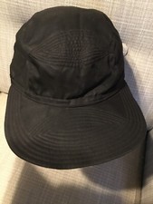 Vintage 1920s /30 s Rare Black Peaked Cap Hat Lillywhites