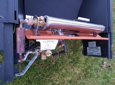 BAXI BERMUDA 3 INSET SUPER FIRE FRONT - PIPE FEED BURNER ASSEMBLED