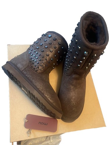 Mou cowboy with studs - cowboy, boots
